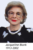 Jacqueline Blank 1913-2002